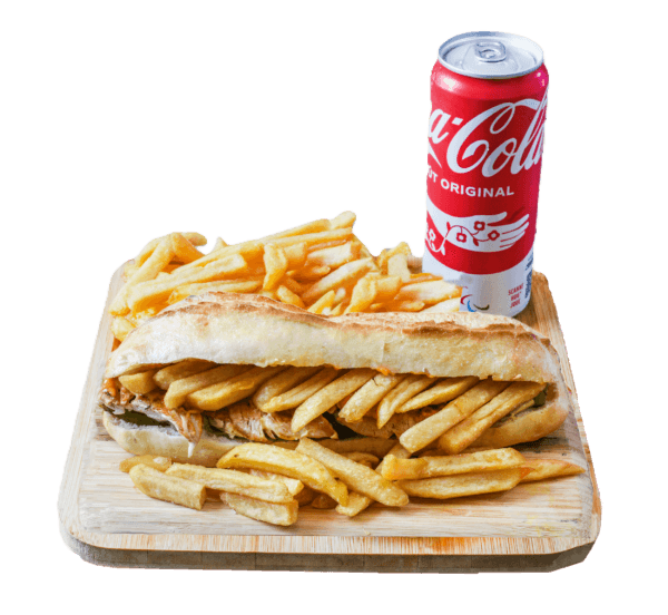 MENU Sandwich Poulet Frites 🥖🍗🍟